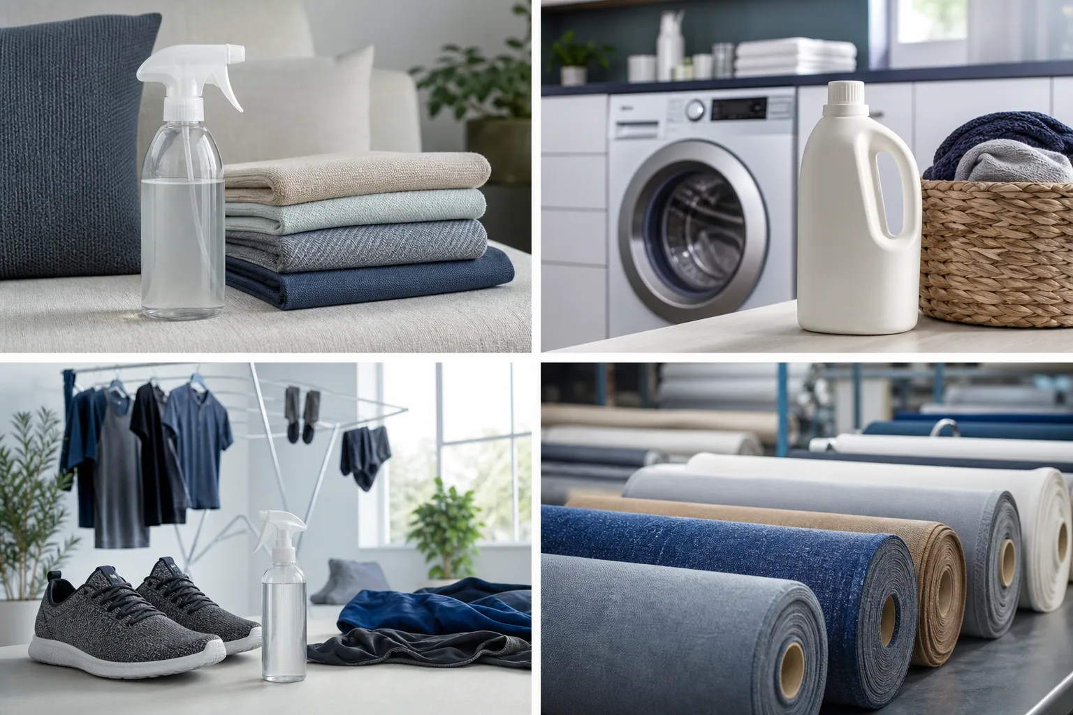 Textiles & Laundry application examples